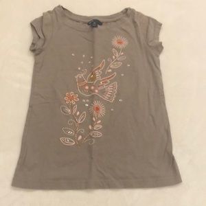 Gray/green shirt size 6